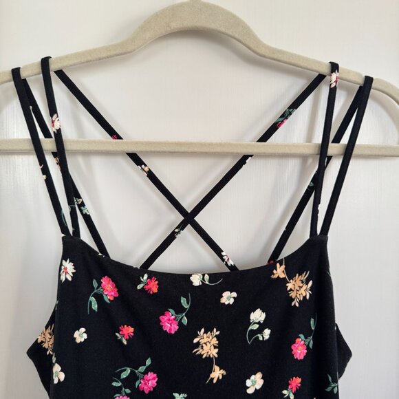 Floral Old Navy Fit & Flare Strappy Dress - Picture 3 of 6